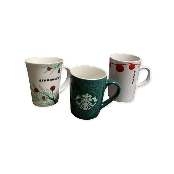 3 Starbucks Mugs   - Picture 1 of 7